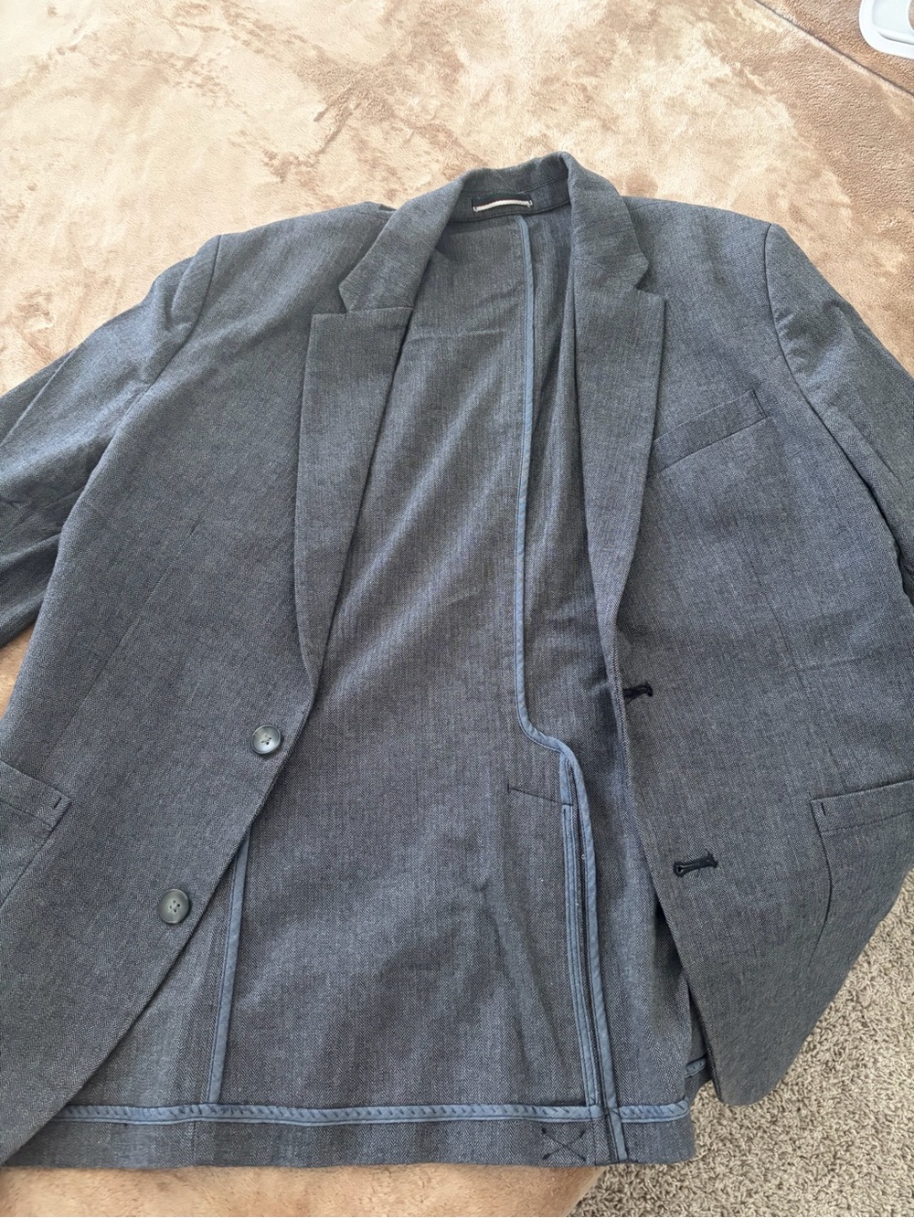 Old Navy Men's Gray Sport Coat Blazer